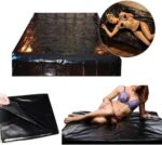 Lençol Impermeável Sexy para Cama – Proteção contra Óleos e Fluidos em PVC