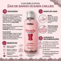 Ousada Sais de Banho 160g Chillies