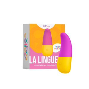 La Lingueta - Estimulador Corporal e Clitoriano 10 Vibrações Design Flexível