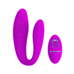 Vibrador Pretty Love de Luxo para Casais - Controle Remoto e 12 Modos de Vibração