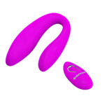 Vibrador Pretty Love de Luxo para Casais - Controle Remoto e 12 Modos de Vibração
