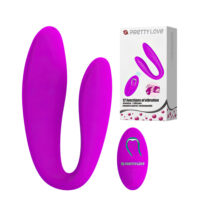 Vibrador Pretty Love de Luxo para Casais - Controle Remoto e 12 Modos de Vibração