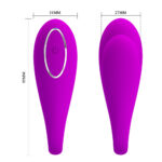 Pretty Love August - Vibrador para por App com 12 Modos