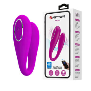 Pretty Love August - Vibrador para por App com 12 Modos