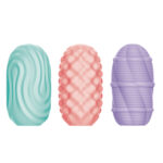 Kit Masturbador Ovo Egg Cerdas Massageadoras Pretty Love – 18 Unidades
