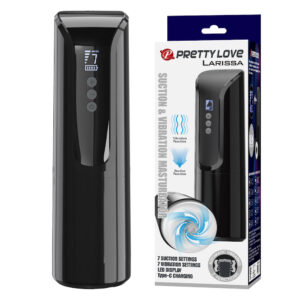 Pretty Love Larissa - Masturbador Automático com Vibração, Sucção e Tela LED