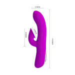 Pretty Love Anthony - Vibrador Sugador do Clitóris Recarregável 12 Funções