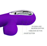 Pretty Love Jersey - Vibrador Recarregável com 12 Vibrações e Sucção