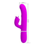 Vibrador de Ponto G com multi funções- PRETTY LOVE