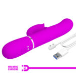 Vibrador de Ponto G com multi funções- PRETTY LOVE