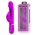 Vibrador Pretty Love Ponto G 3 em 1 – Vibrador e Estimulador Clitoriano