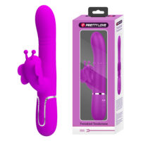Vibrador Ponto G 4 em 1 Pretty Love – Vibração, Vai e Vem, Pulsação e Esferas Internas