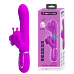Vibrador Ponto G 4 em 1 Pretty Love – Vibração, Vai e Vem, Pulsação e Esferas Internas