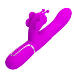 Vibrador Ponto G 4 em 1 Pretty Love – Vibração, Vai e Vem, Pulsação e Esferas Internas