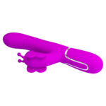 Vibrador Ponto G 4 em 1 Pretty Love – Vibração, Vai e Vem, Pulsação e Esferas Internas