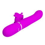 Vibrador Ponto G 4 em 1 Pretty Love – Vibração, Vai e Vem, Pulsação e Esferas Internas