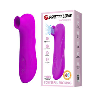 Pretty Love Magic Flute - Estimulador Feminino com 12 Modos de Sucção