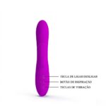 Pretty Love Anthony - Vibrador Sugador do Clitóris Recarregável 12 Funções