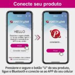 Pretty Love August - Vibrador para por App com 12 Modos