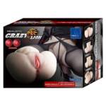 Masturbador Lion II Masculino Formato Bunda com Vagina e Ânus -