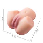 Masturbador Formato de Bunda com Vagina e Ânus - Super Realístico 4