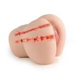 Masturbador Masculino Pequeno Vagina e Ânus Vibrador e Hímen