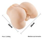 Masturbador Bunda Masculina com Escroto e Ânus- Super Realística
