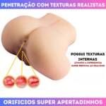 Masturbador Formato de Bunda com Vagina e Ânus - Super Realístico 4
