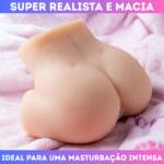 Masturbador Formato de Bunda com Vagina e Ânus - Super Realístico 4