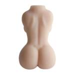 Masturbador Masculino Meio Corpo com Vagina e Anus em Cyberskin