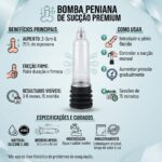 Bomba Peniana de Água – Sistema de Sucção