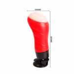 Délia Crazy Bull - Lanterna Vagina  em Cyberskin com Voz com Ventosa