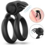 S-Hande Nightcrawler - Anel Peniano Duplo com Vibro