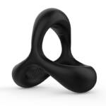 Black Rider S-Hande - Anel Peniano Silicone Flexível e Resistente