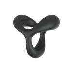Black Rider S-Hande - Anel Peniano Silicone Flexível e Resistente