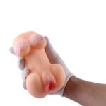 SkinTouch Duo – Masturbador Masculino em Cyberskin com Vagina e Seios