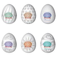 Egg Magical Kiss Hard 2 - Kit com 6 Unidades Masturbador Masculino Egg Egg Magical Kiss Hard 2 - Kit com 6 Unidades Masturbador Masculino Egg