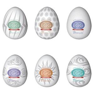 Egg Magical Kiss Hard 2 -  Kit com 6 Unidades Masturbador Masculino Egg