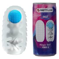 Pretty Love Magic Ball - Masturbador Egg com Formato Lata Pretty Love Magic Ball - Masturbador Egg com Formato Lata