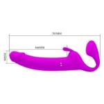 Pretty Love Zanini - Strapless Vibrador de Ponto G e Clitóris com Tapping 4.0 x 28.3cm
