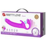 Pretty Love Zanini - Strapless Vibrador de Ponto G e Clitóris com Tapping 4.0 x 28.3cm