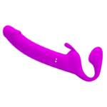Pretty Love Zanini - Strapless Vibrador de Ponto G e Clitóris com Tapping 4.0 x 28.3cm