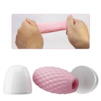 Pretty Love Eros / Rosa - Masturbador Masculino Egg Vazado