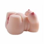 DuoForm Mini – Masturbador Masculino Mini Corpo com Entrada Vaginal e Anal