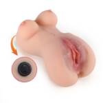 VirginTouch – Masturbador Mini Corpo Hímen com Vagina e Vibrador