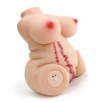 PulseForm – Masturbador Masculino Médio Corpo com Vagina, Ânus e Vibrador