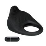 Pretty Love Thimble - Anel Peniano Silicone Flexível  com Vibrador