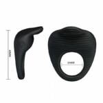 Pretty Love Thimble - Anel Peniano Silicone Flexível  com Vibrador