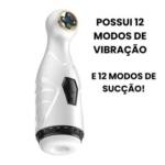 AudioSuck – Masturbador Lanterna com Sucção, Vibração e Viva Voz