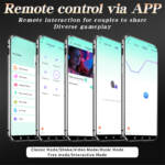 GlandPulse App – Capa Peniana Realista com Anel Escrotal, Vibração e Controle via App